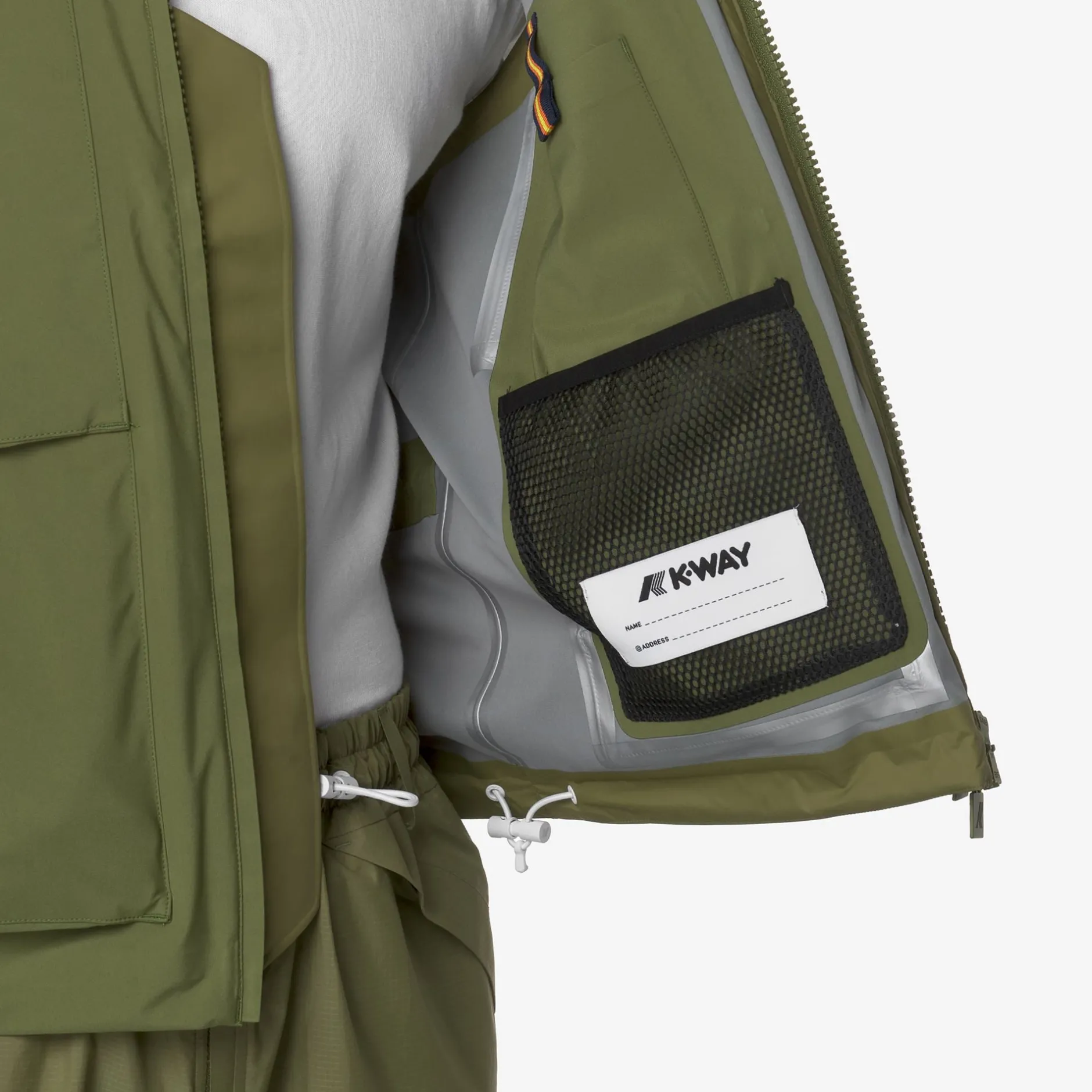 BARNEL POCKETS BONDED JERSEY^K-Way New