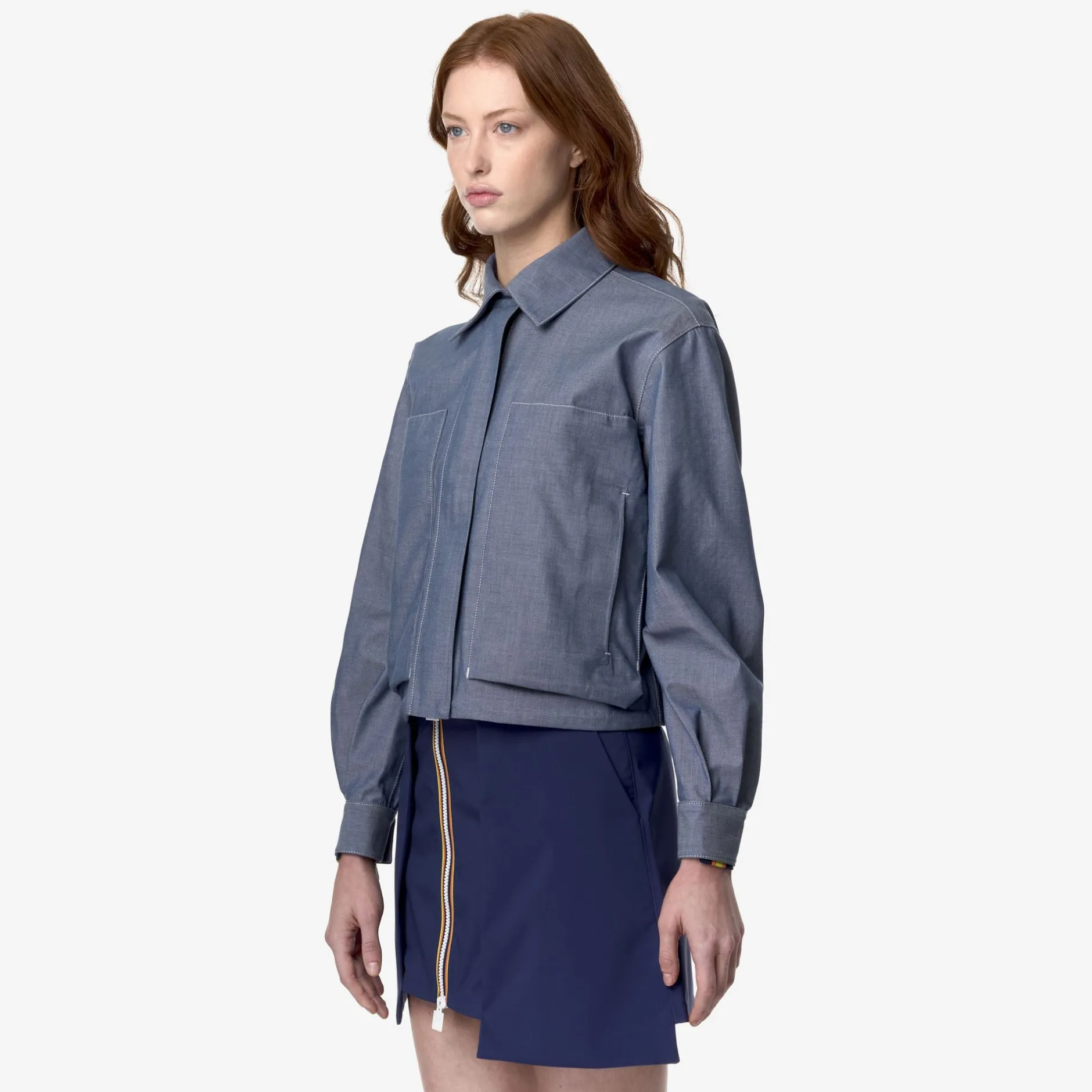 ISARTHE CHAMBRAY 3L^K-Way New